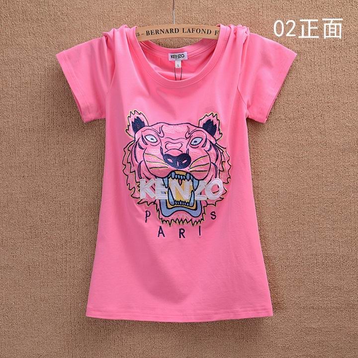 KENZO short round collar T woman S-2XL-005
